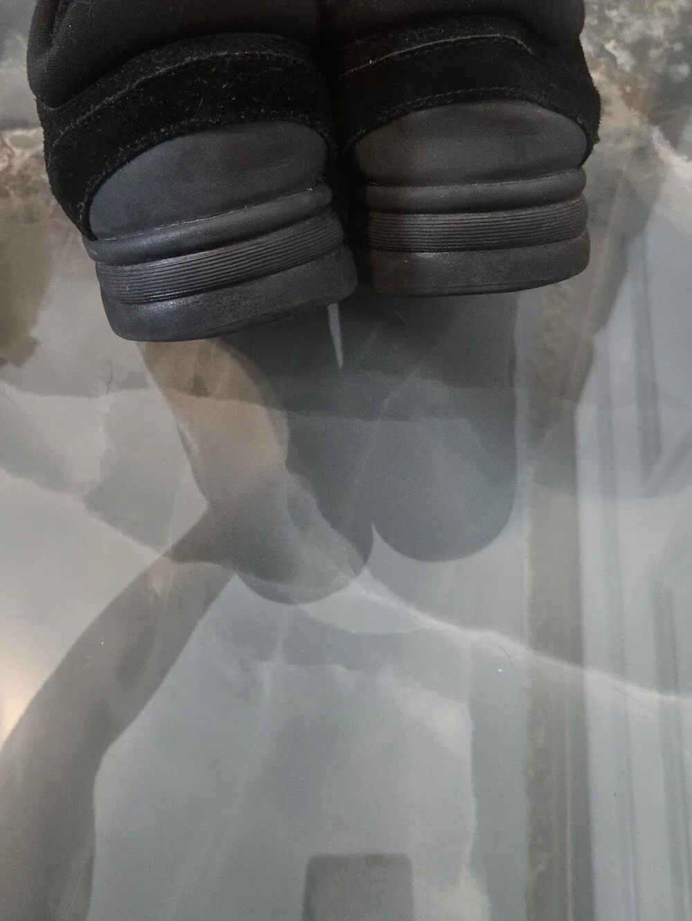 CHANEL suede sneakers